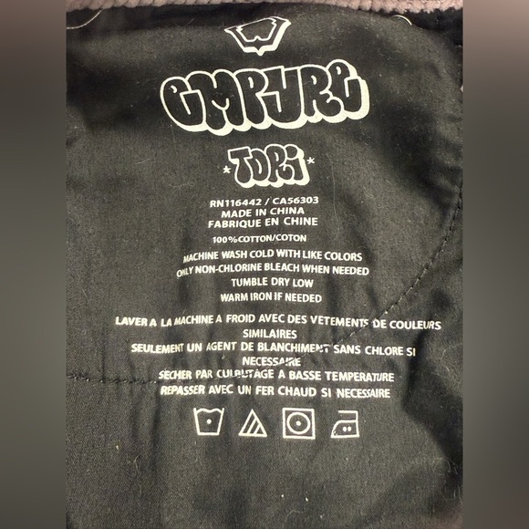 Empyre Woman’s Tori Pants Size 7 Pink Corduroy Relaxed Fit Skate Baggy Comfy Y2K - Picture 9 of 13